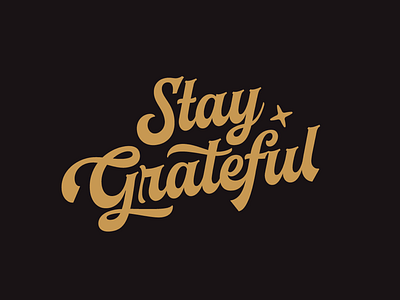 Stay Grateful customlettering grateful lettering letterlogo logo logodesign logodesigner logotype thanksgiving type typedesign typetopia vanguarddesignco