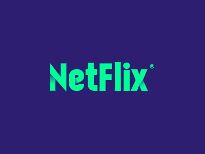 Netflix - Rebranding logo rebrading