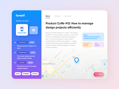 Sympla UI Event Board adobe xd colors dashboard design product design sympla ui user interface ux visual visual design