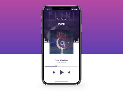 Onda - Music Player app mobile music musicplayer ui ux