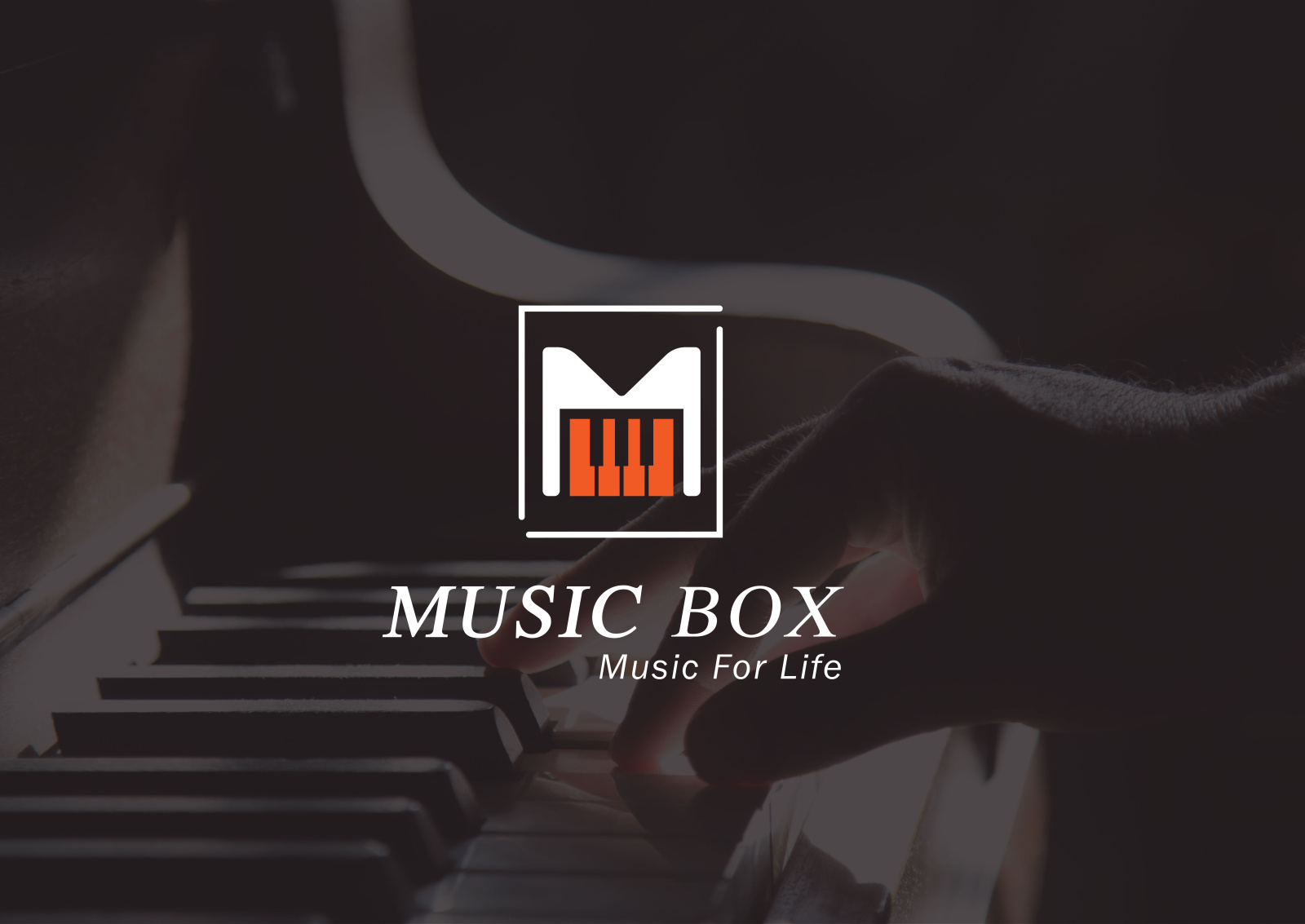 Music Box Logo Design by Saymon on Dribbble