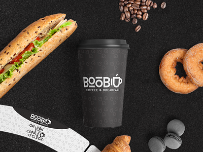 BooB Coffee & Breakfast - Corporate Identity Design