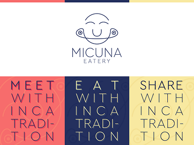 Micuna Eatery | Branding Design abstract artwork branding cultural cusine design eatery geometric idenity idesignf idf inca independent design factory logo micuna modern restaurant south america traditional tribe
