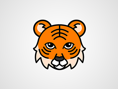 Tiger Illustration Icon icon illustration illustrator tiger