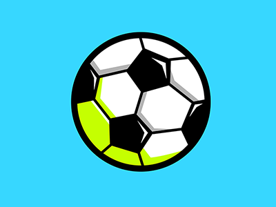 Soccer Ball Illustration Icon