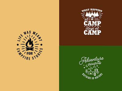 Camping T-shirt Graphics 1