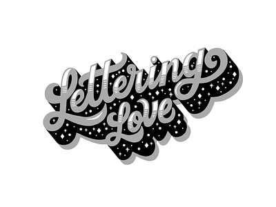 Lettering Love graphic designer hand drawn type hand lettering illustration illustrator lettering script lettering typism typography