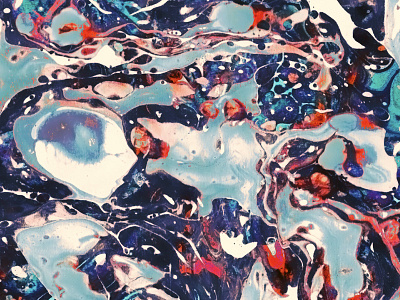 Paper Marbling Texture