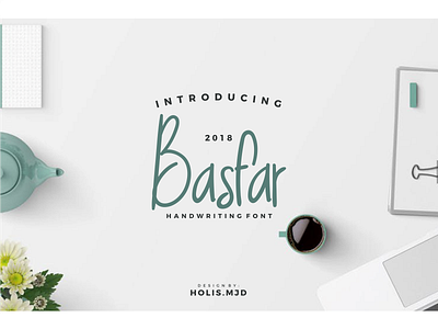 Basfar Handwriting Font