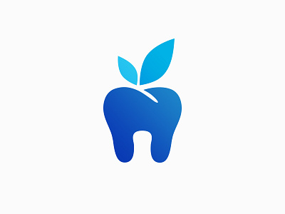 Szendreident blue dental dentist expert health logo szendreident tooth treatment