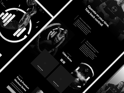 HouseGYM Landing Page