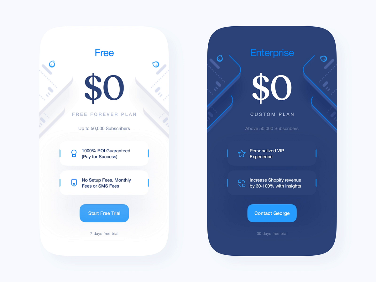 Pricing Card designs, themes, templates and downloadable graphic ...