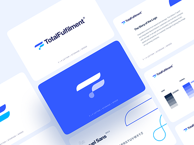 Total Fulfilment Logo Design api logo blue blue logo branding design f logo ft logo icon logo logo design speed logo storage typography ui ux vector