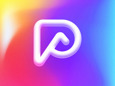 Pahome - Logo Design a letter a letter logo branding design gradient gradient color gradient logo gradients icon lettering logo logo design logodesign logos logotype p letter p letter logo pa logo typography vector