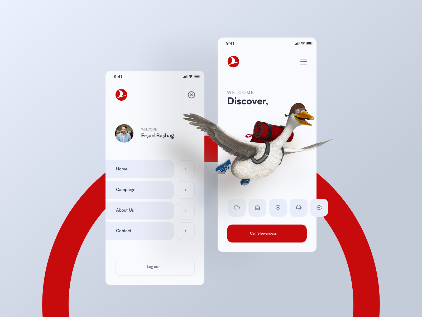 01Daily UI / Turkish Airlines Mobil App by Erşad Başbağ on Dribbble