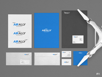 Airally Drones: Branding brand design branding branding and identity branding design graphic design identity identity design logo logo design visual design