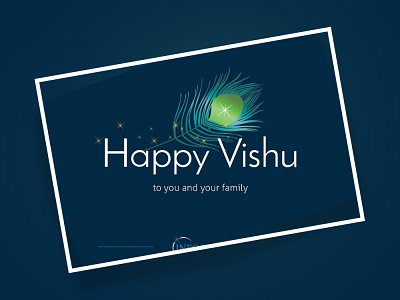 HappyVishu design illustration vector