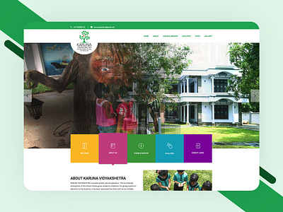 Karunavidyakeshtra css html uiux design