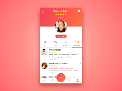 UI #1 android app ios product profile reviews ui ux