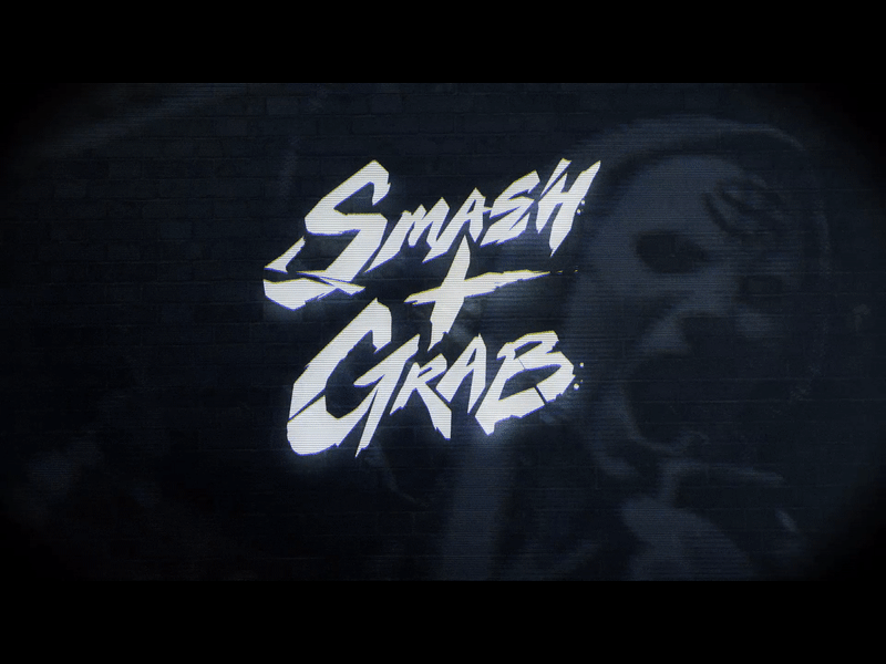 Smash+Grab game intro after effects design game motion video