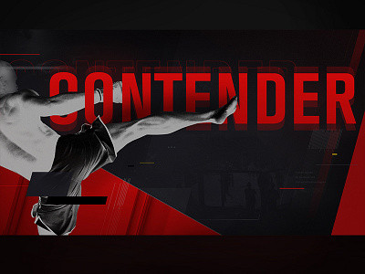 Contender on Career Mode game graphic design typography ui