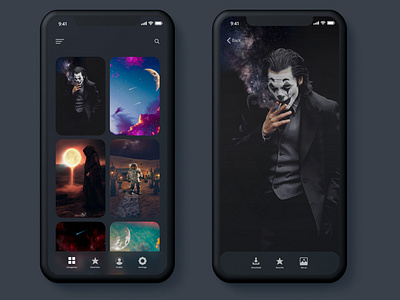 Wallpaper App concept