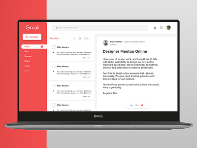 Gmail redesign