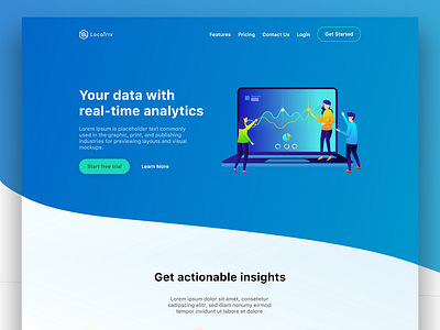 Locatrix Analytics - Landing Page