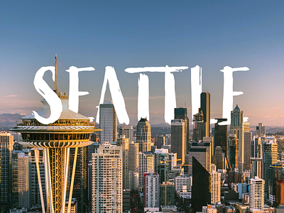 Seattle typography