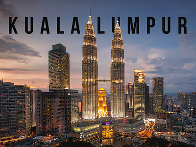 Kuala Lumpur Typography