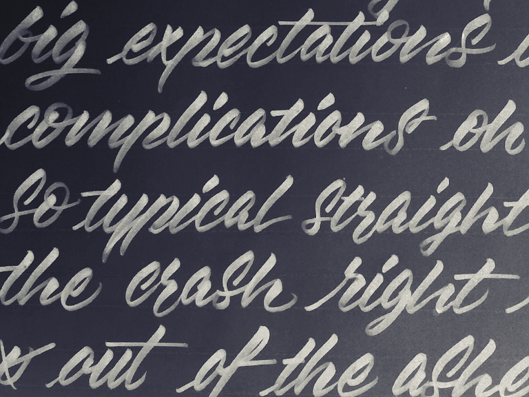 Brush Scripting By Andreas Carlson On Dribbble Brush Scripting By Andreas Carlson On Dribbble