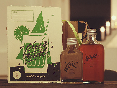 Bottle Label Vintage Typography by Alex Lesik on Dribbble