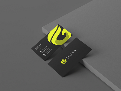 Business Card Design - Falcon Rides