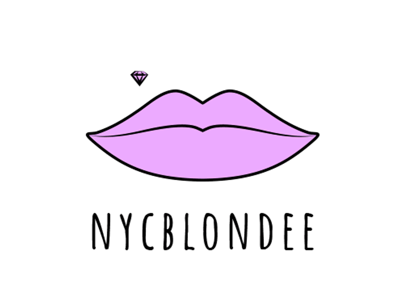 nycblondee Logo Study animated logo branding design fashion gif graphic design logo