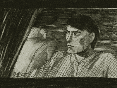 Blue Velvet atmosphere david lynch drawing drive illustration kyle maclachlan light lynch movie movies night sketch sketchbook