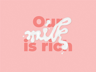 Buy Local Milk illustration illustrator local milk organic type typo typographic typography