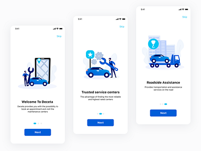 Deceta App - Onboarding