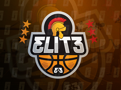 Elite Basketball 3v3 logo basketball elite esports illustrator logodesign mascot nba sport sports logo team