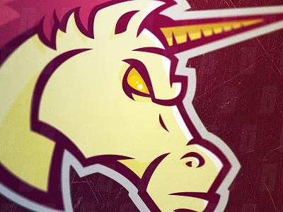 Unicorn Mascot Logo - For Sale design esports horse logo mascot mustang sport unicorn