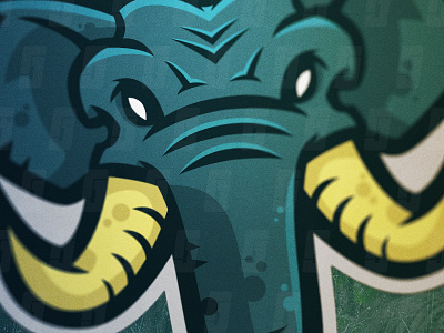 Elephants Mascot Logo - For Sale