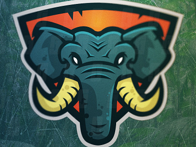 Elephants Logo Mascot - For Sale elephant esports illustrator logo mascot sport tusks