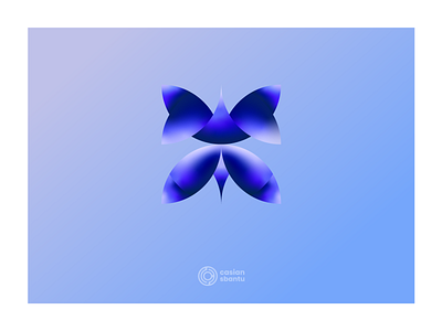 04 | evolve blues butterfly colors design flatlogo gradient illustrator logo logoconcept logocreation logodaily logodesign logodesigns logomark vectorlogo