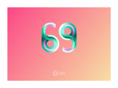 05 | sensual colors design erotic gradient illustrator logo logoconcept logocreation logodaily logodesign logodesigns logomark nine numbers sensual six vectorlogo