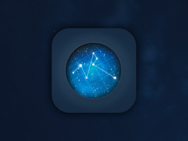 'We are not alone' icon ux uicollections ui ufo space sketch project side ios freebie download app