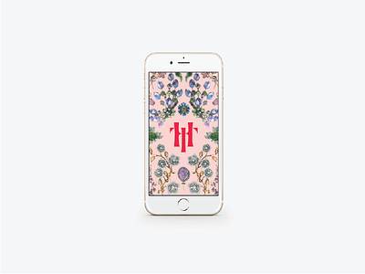 Phone Wallpaper feminine iphone jewelry logo monogram phone wallpaper