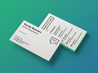 Workplace Labs Business Card branding business card collateral identity