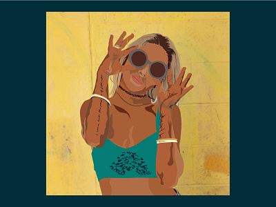 Art Girl adobe design dribbble girl graphics illustration illustration art illustrations illustrator vector vector art vector illustration vectorart