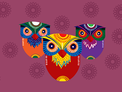 Traditional Mask art design flat flat art illustration minimal vector