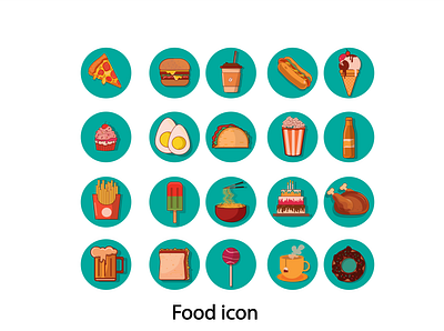 Food Icon food food and drink food illustration icon icon design icon set iconography ui icons