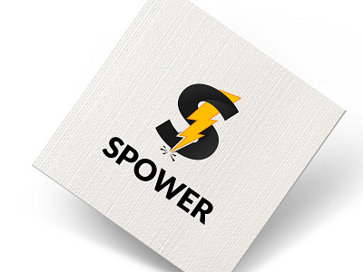 S + Power Logo Design